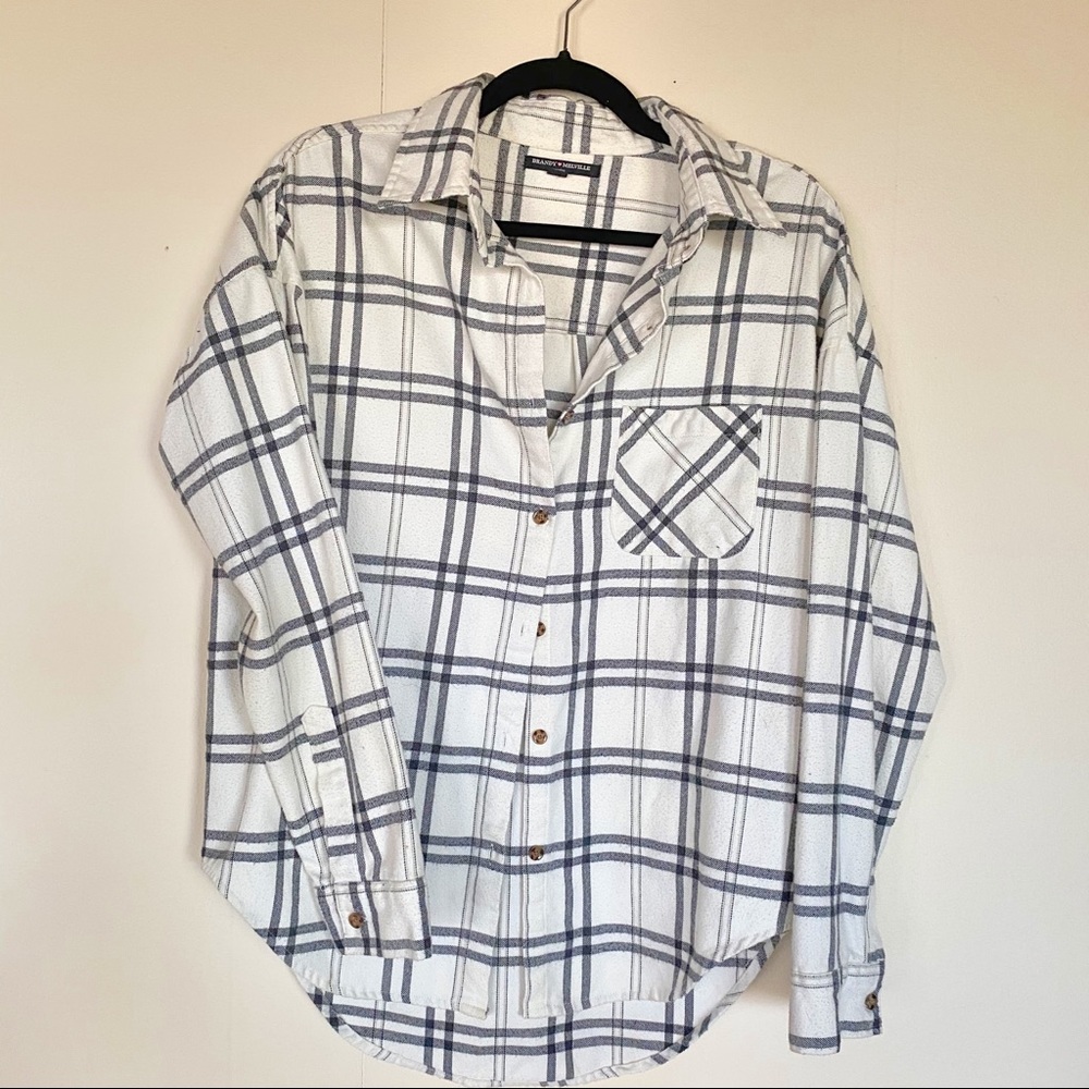 Brandy Melville Plaid Shirt